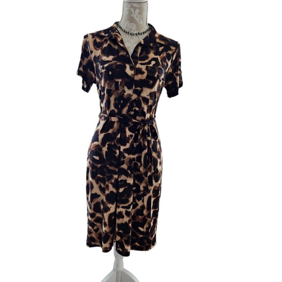 EN FOCUS STUDIO-Animal Print dress size 8 - Picture 8 of 8